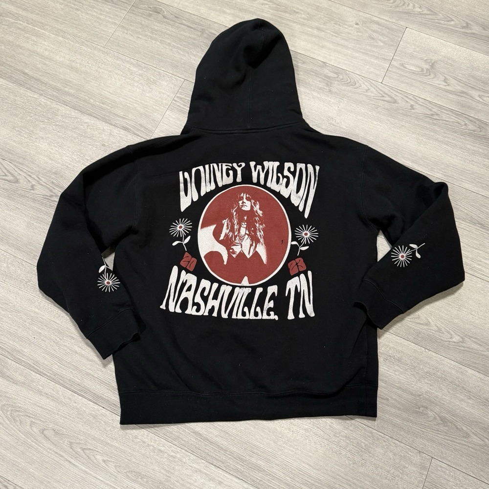 Lainey Wilson Hoodie Black Bell Bottom Country Nashville TN LG
